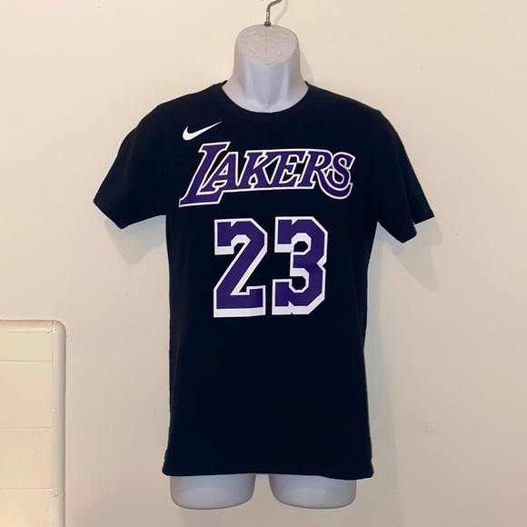 Nike Other - Unisex Nike Dri-Fit Lebron James/Los Angeles Lakers #23 Black Graphic Tee